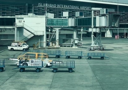 Islamabad International Airport immigration counters