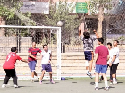 islamabad youths swap screens for sports