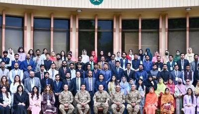 chief of defence forces and chief of army staff field marshal syed asim munir poses for a group photograph with participants of the 20th national workshop balochistan at the general headquarters in rawalpindi on thursday photo ispr chief of defence forces and chief of army staff field marshal syed asim munir poses for a group photograph with participants of the 20th national workshop balochistan at the general headquarters in rawalpindi on thursday photo ispr