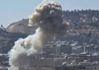 israeli airstrikes hit syrian airbase