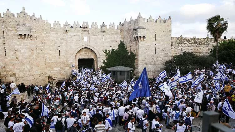 israel flag march in jerusalem photo reuters israel flag march in jerusalem photo reuters
