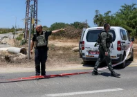 israeli emergency personnel work at the scene of what israeli police say was a series of shooting attacks in central israel june 7 2026 reuters