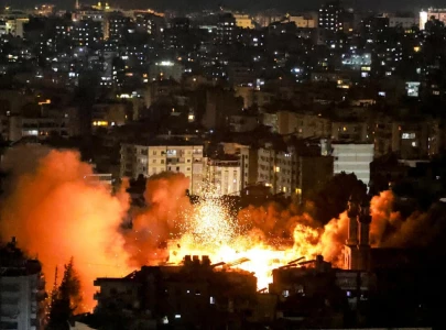israel strikes south beirut