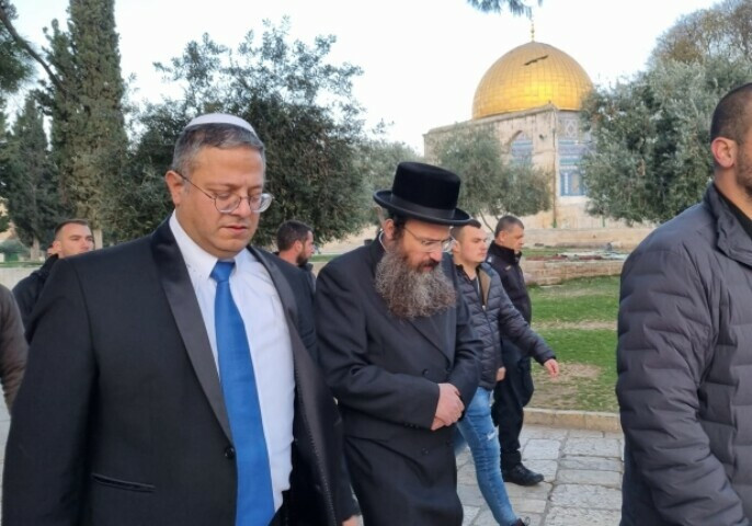 israel national security minister itamar ben gvir visits al aqsa mosque photo reuters