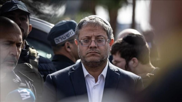 far right itamar ben gvir urges for cutting fuel aid supplies to gaza instead of cease fire deal photo anadolu agency far right itamar ben gvir urges for cutting fuel aid supplies to gaza instead of cease fire deal photo anadolu agency
