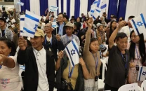 over 250 indians claiming descent from biblical tribe land in israel