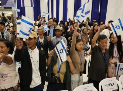 over 250 indians claiming descent from biblical tribe land in israel