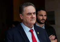 file photo israeli foreign minister israel katz looks on amid the ongoing conflict in gaza between israel and hamas in jerusalem november 7 2024 reuters ronen zvulun file photo