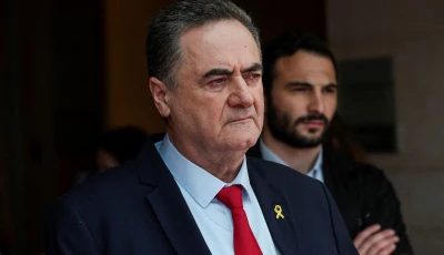 file photo israeli foreign minister israel katz looks on amid the ongoing conflict in gaza between israel and hamas in jerusalem november 7 2024 reuters ronen zvulun file photo