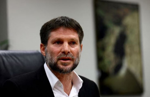 israeli finance minister bezalel smotrich speaks at a news conference in jerusalem israel january 8 2023 photo reuters israeli finance minister bezalel smotrich speaks at a news conference in jerusalem israel january 8 2023 photo reuters