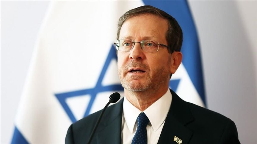 t rkiye has denied israeli president isaac herzog s request to use its airspace for his flight to attend the cop29 climate summit in baku azerbaijan s capital photo anadolu agency