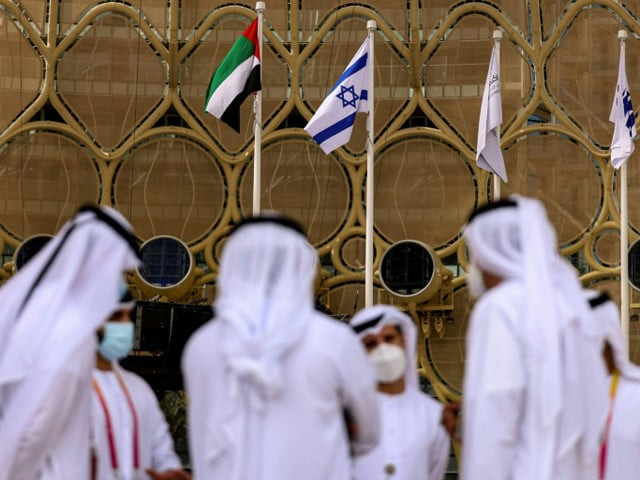 the economy ministers of israel and the uae orna barbivai on the left and abdulla bin touq al marri at the may 31 2022 signing ceremony for a free trade deal in dubai photo afp the economy ministers of israel and the uae orna barbivai on the left and abdulla bin touq al marri at the may 31 2022 signing ceremony for a free trade deal in dubai photo afp