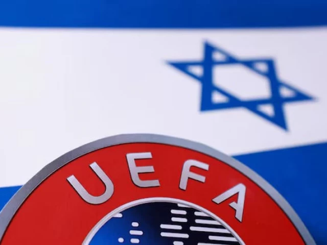 israeli flag and uefa logo are seen in this illustration taken september 30 2025 reuters israeli flag and uefa logo are seen in this illustration taken september 30 2025 reuters
