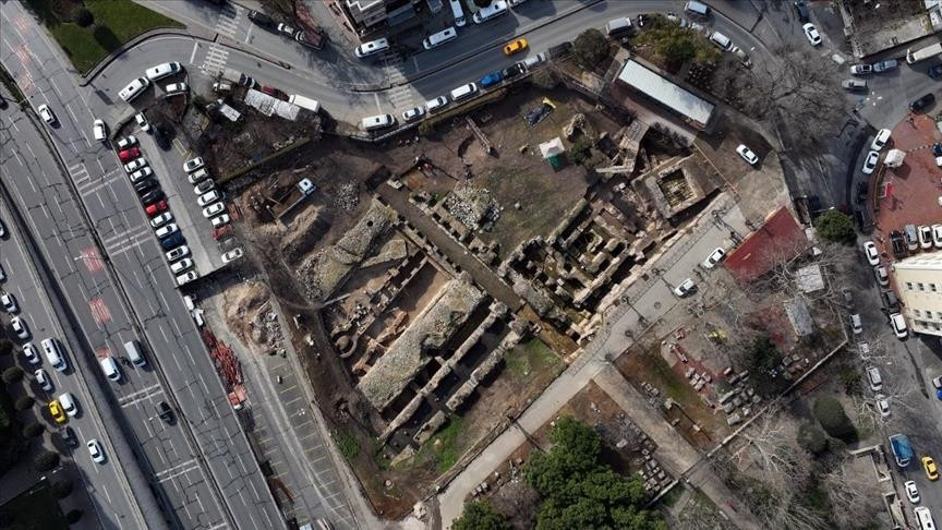 Remains of 1,500-year-old church unearthed in Istanbul
