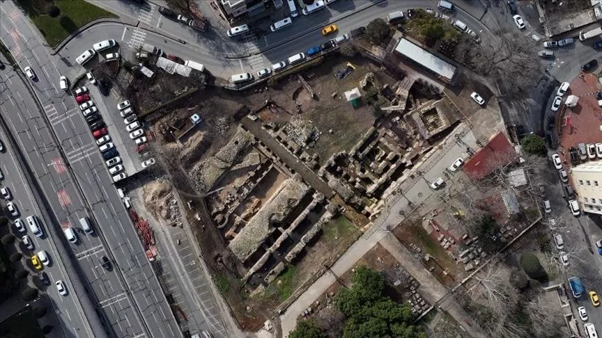 remains of 1 500 year old church unearthed in istanbul remains of 1 500 year old church unearthed in istanbul