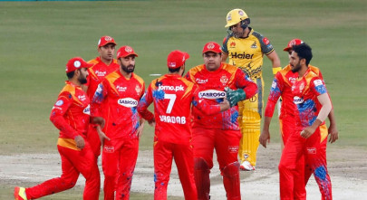 united down zalmi to set up clash against qalandars in eliminator 2 of hbl psl 7