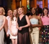 scarlett johansson sets new hosting record in saturday night live season finale scarlett johansson sets new hosting record in saturday night live season finale