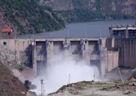 a view of the uri ii hydroelectric project dam on the jhelum river which flows from iiojk into ajk may 7 2025 photo reuters