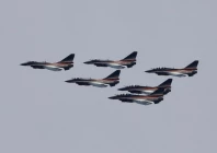 j 10 fighter jets from the chinese military aerobatics team perform during a rehearsal ahead of the pakistan day military parade in islamabad pakistan march 18 2019 reuters