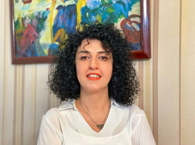 jailed iranian activist narges mohammadi wins nobel peace prize jailed iranian activist narges mohammadi wins nobel peace prize