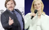 elle fanning calls jack black the hottest man she s ever seen