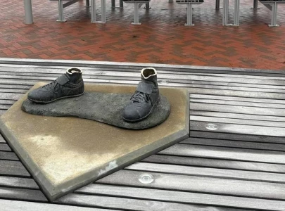 stolen jackie robinson statue found burned beyond repair stolen jackie robinson statue found burned beyond repair