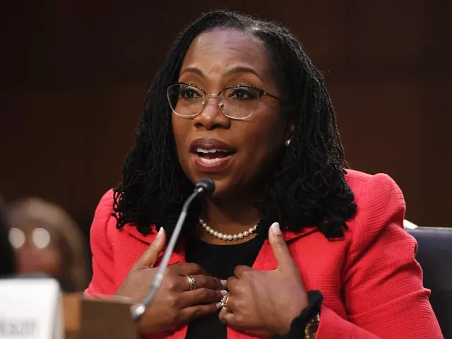 justice jackson criticized for comparing ban on sex changes for minors to interracial marriage ban