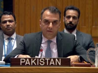deputy permanent representative of pakistan to the united nations ambassador usman jadoon at a un emergency briefing on the situation in the middle east yemen on july 13 2026 photo x