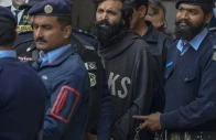 pakistani american zahir jaffer c convicted of rape and murder charges arrives in a court in islamabad photo afp