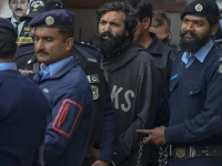pakistani american zahir jaffer c convicted of rape and murder charges arrives in a court in islamabad photo afp
