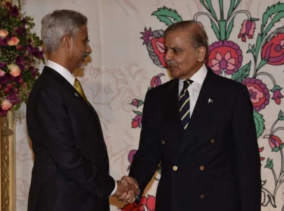 after a decade of silence pakistan and india share brief 20 second greeting at sco summit after a decade of silence pakistan and india share brief 20 second greeting at sco summit