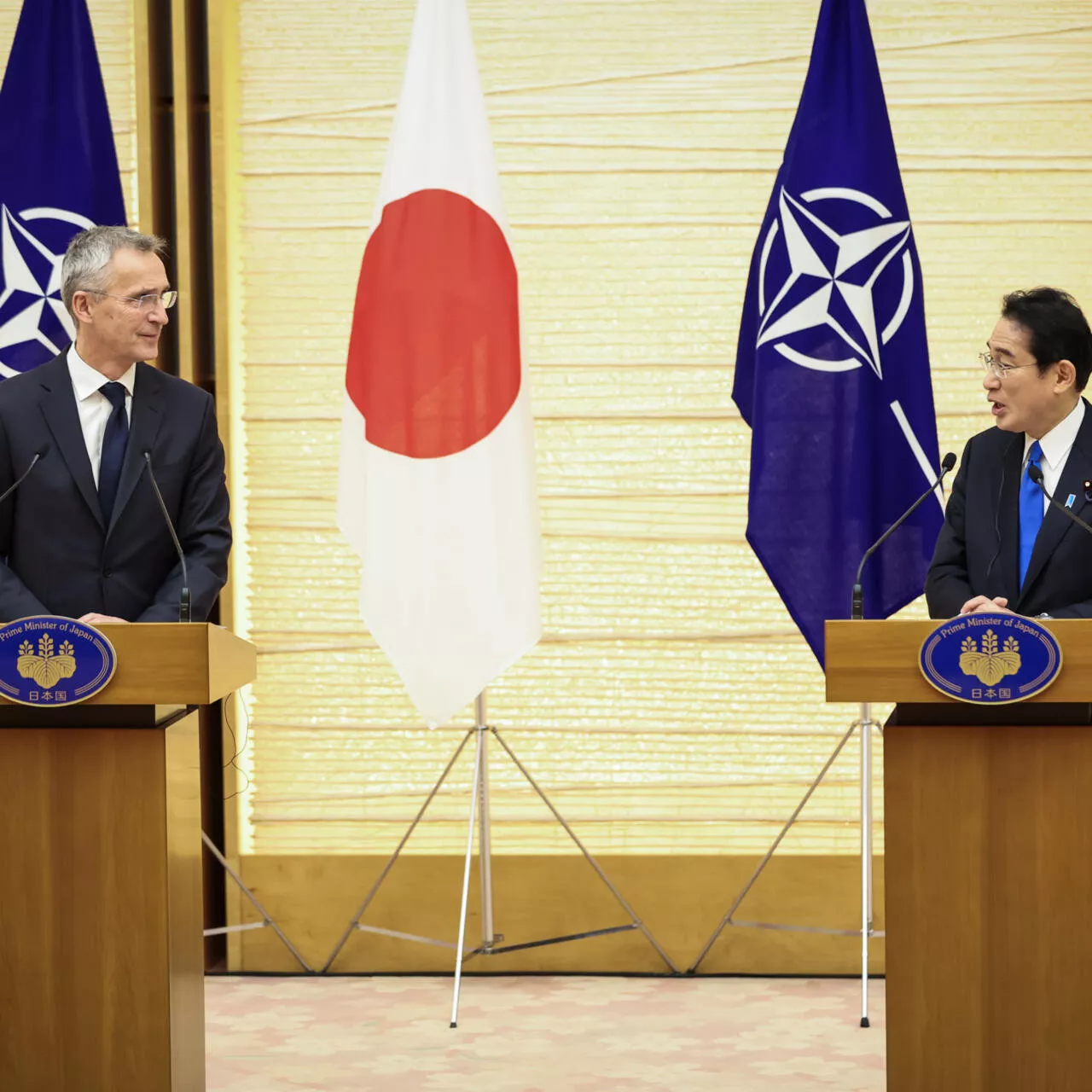 japan and nato pledge firm response to china russia threats japan and nato pledge firm response to china russia threats