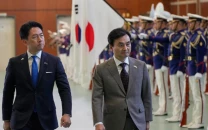 south korea japan discuss military logistics support deal seoul says