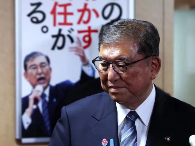 japan s prime minister and president of the ruling liberal democratic party ldp shigeru ishiba looks on after meeting with the party s executives at the ldp headquarters in tokyo japan july 23 2025 photo reuters japan s prime minister and president of the ruling liberal democratic party ldp shigeru ishiba looks on after meeting with the party s executives at the ldp headquarters in tokyo japan july 23 2025 photo reuters