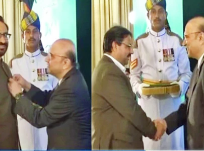 rana chaudhry honoured with tamgha i imtiaz
