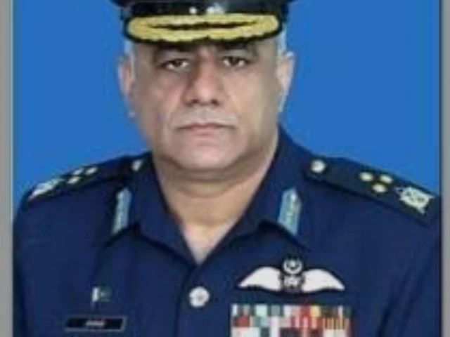 former paf air marshal jawad saeed