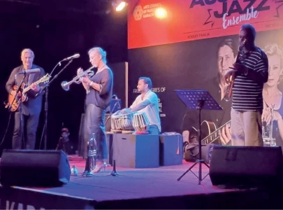 austrian jazz ensemble entertains karachi audience austrian jazz ensemble entertains karachi audience