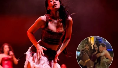 blackpink reunion lisa and ros support jennie s epic coachella 2025 set