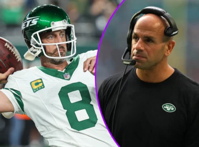 jets fans accuse aaron rodgers of getting robert saleh fired