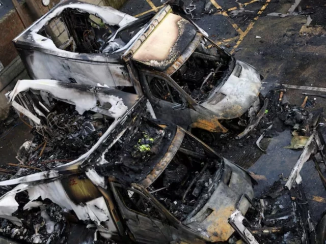 UK charges three men with arson over attack on Jewish community ambulances UK charges three men with arson over attack on Jewish community ambulances