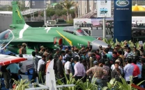 paf showcases jf 17 block iii super mushshak at world defence show in saudi arabia