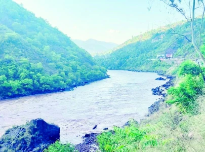 jhelum back to normal after mangla discharge