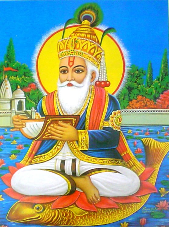 Image of Jhulelal. Photo Courtesy: Unknown.