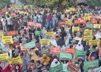 ji women s wing protest stalls traffic businesses