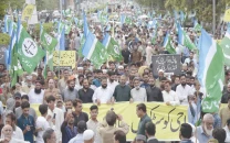 ji rallies against drugs in kandhkot