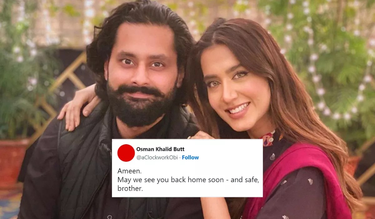 celebrities pray for jibran nasir s safe return send support to mansha pasha