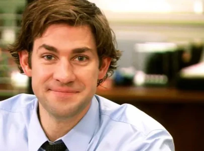 john krasinski reveals the souvenir he stole from the office set john krasinski reveals the souvenir he stole from the office set