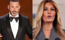 jimmy kimmel questions melania trump s epstein denial on late night tv jimmy kimmel questions melania trump s epstein denial on late night tv