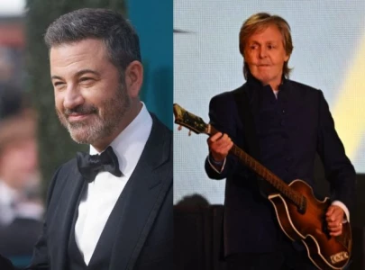 jimmy kimmel attends star studded paul mccartney party