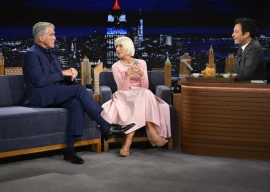 pierce brosnan struggles with jimmy fallon s spicy salsa during tonight show appearance pierce brosnan struggles with jimmy fallon s spicy salsa during tonight show appearance